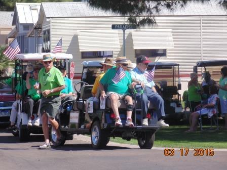 March 2015 Paradise RV Park Parade Photos