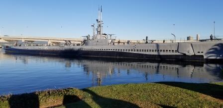 Chuck Luna visits Pearl Harbor