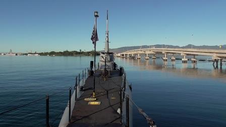 Chuck Luna visits Pearl Harbor