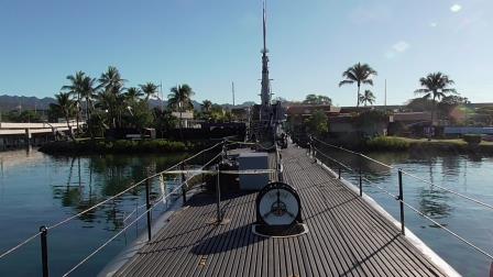 Chuck Luna visits Pearl Harbor