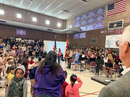 2023 Sierra Verde Elementary Veteran Appreciation Photos