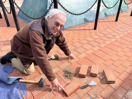 January 2024 ASSM Memorial Brick Paver Installation Photos